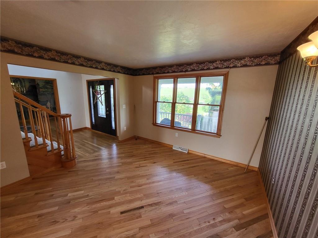 56 Lanik Road Bentleyville, PA 15314 - Photo 25 of 50 an empty room with wooden floor and windows