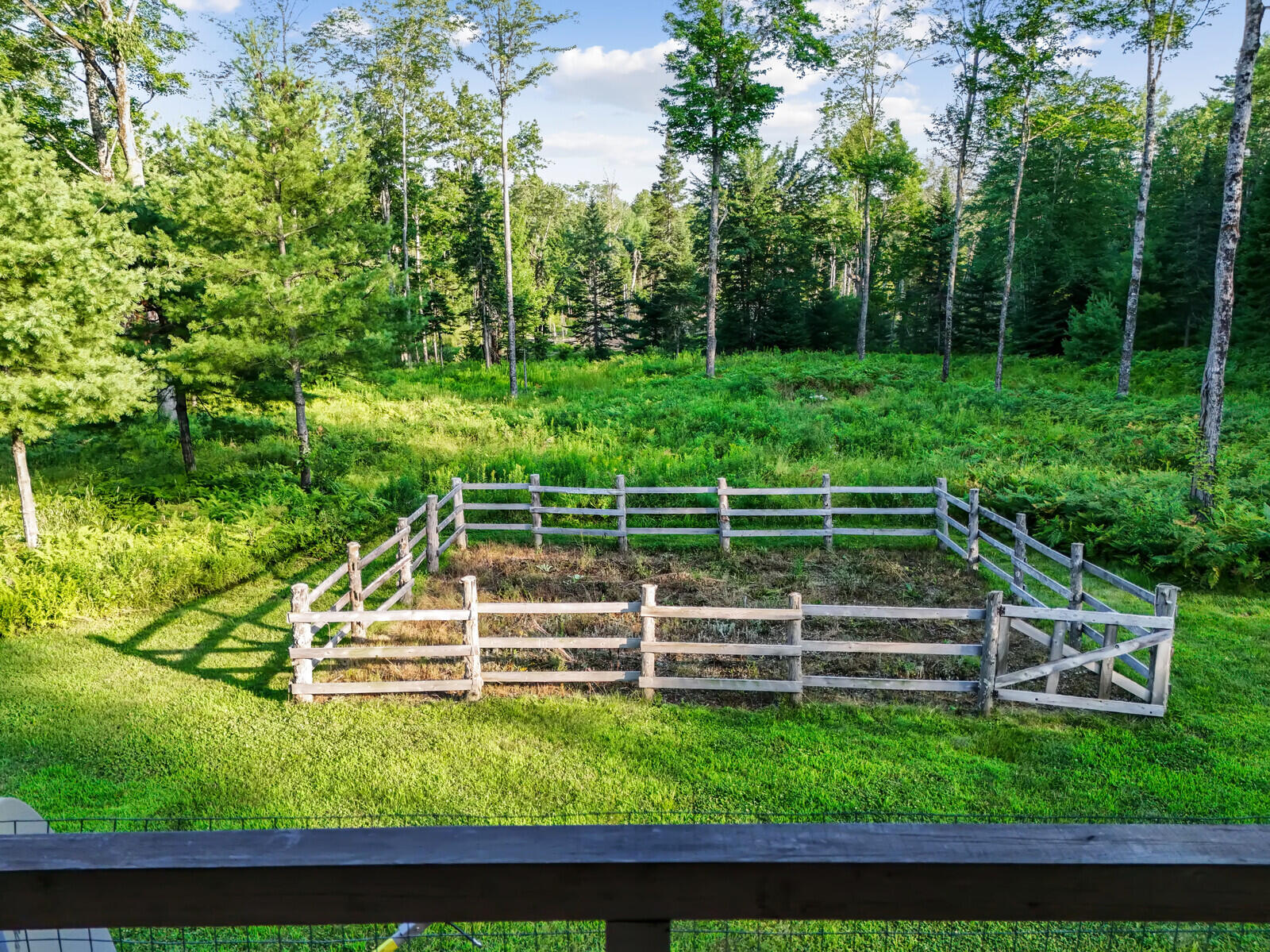 86 Skidmore Road North Anson, ME 04958 - Photo 53 of 70 Porch looking at garden and back yard