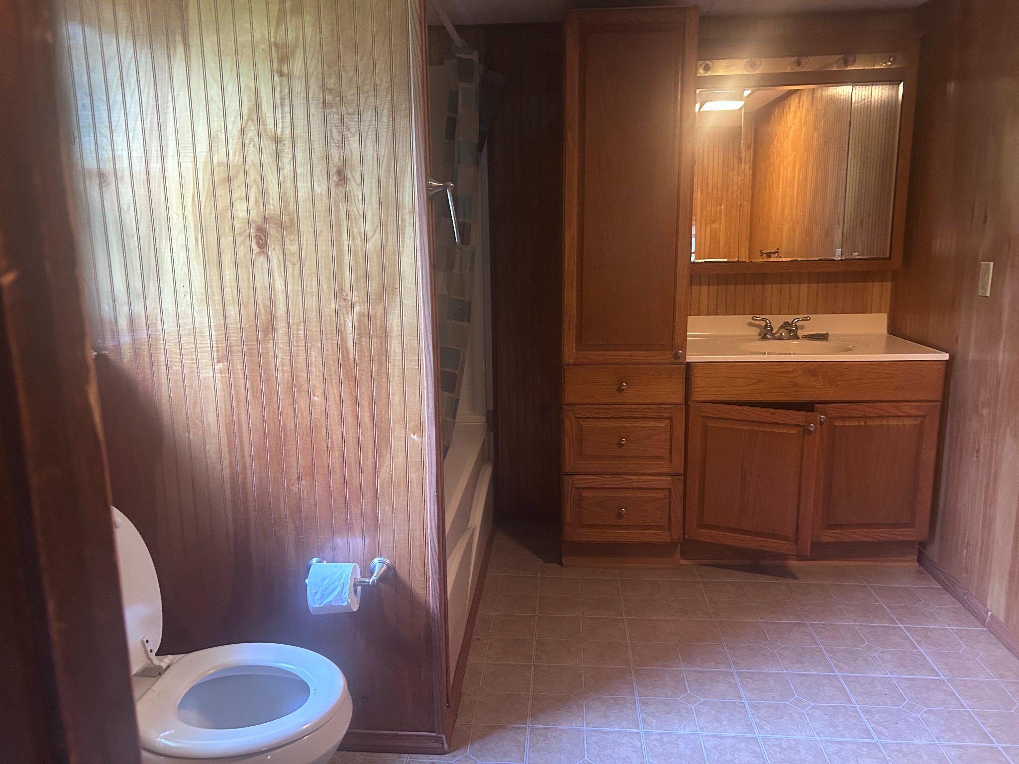 17738 Amberson Road Spring Run, PA 17262 - Photo 20 of 23 a bathroom with a sink toilet and mirror