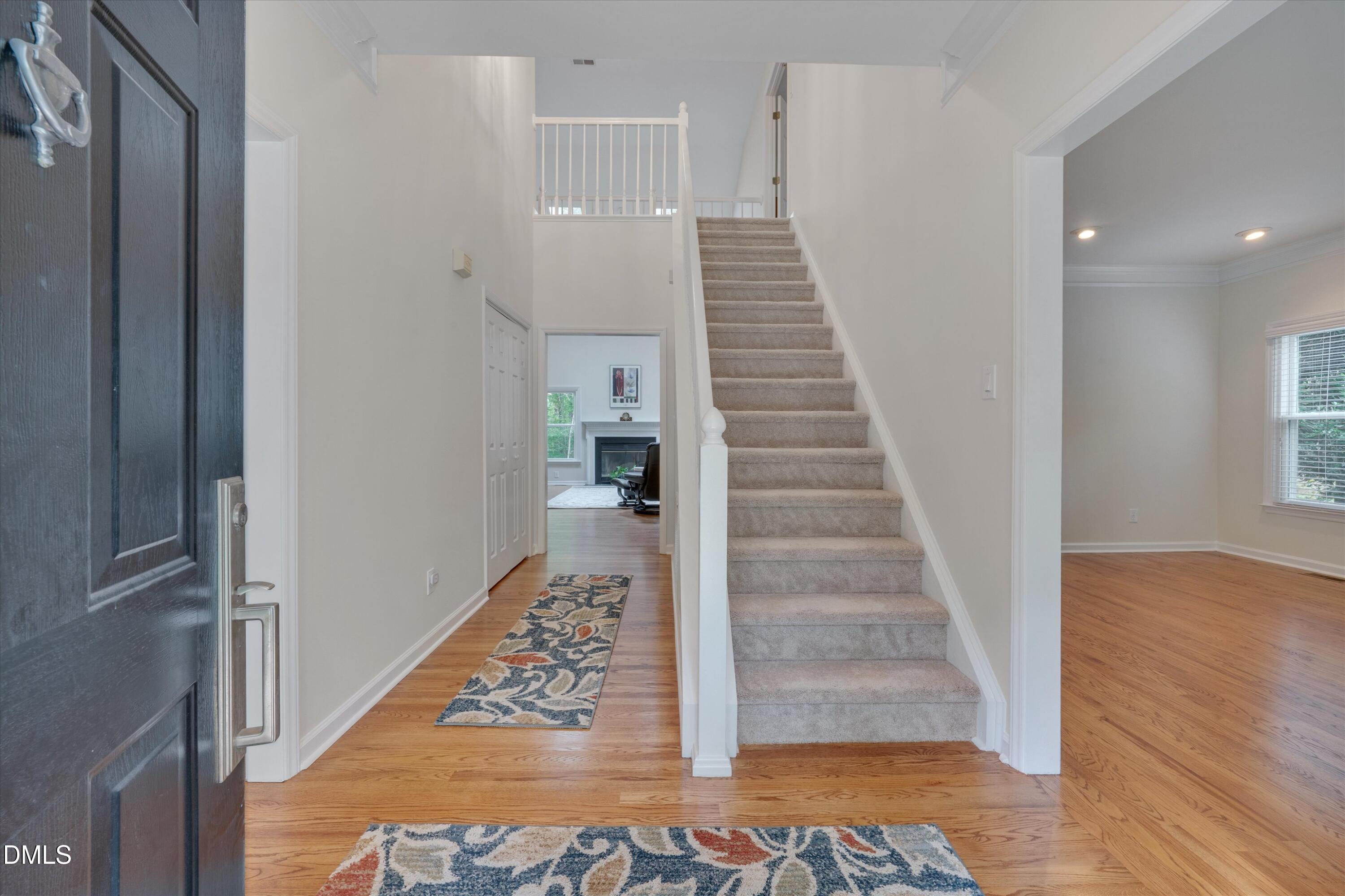 205 Cates Farm Road Chapel Hill, NC 27516 - Photo 6 of 56 a view of entryway with wooden floor