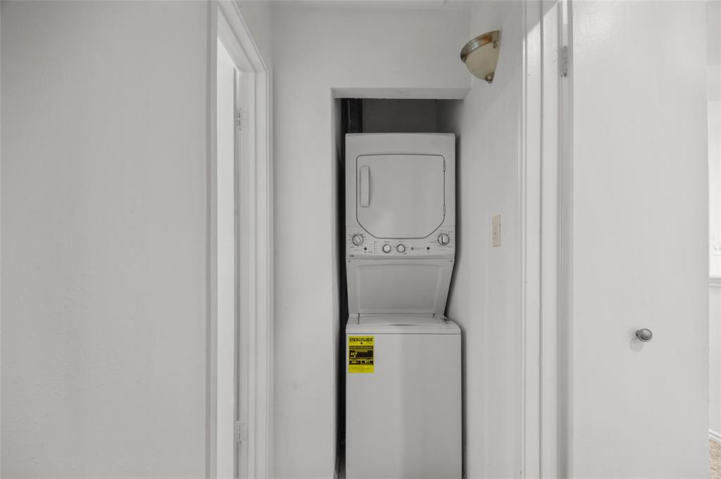 5100 Verde Valley Lane, Unit 245 Dallas, TX 75254 - Photo 13 of 24 a close view of washer and dryer