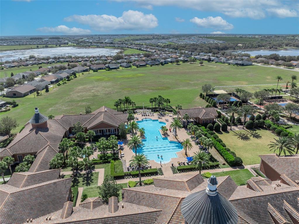 134 Silver Maple Road Groveland, FL 34736 - Photo 42 of 73 an aerial view of a houses with outdoor space