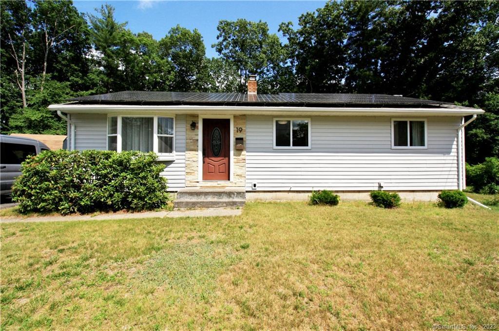 19 Pomeroy Road Enfield, CT 06082 - Photo 1 of 1 a view of a house with a backyard