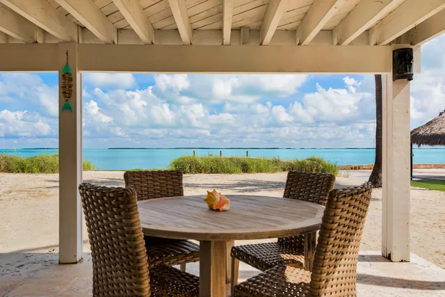a view of an ocean and beach