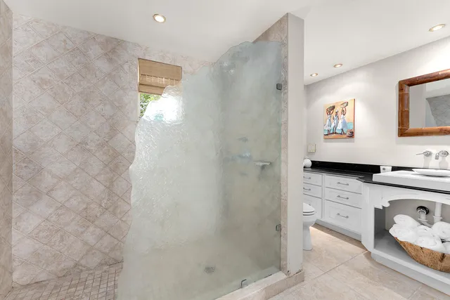 a view of a lake with houses