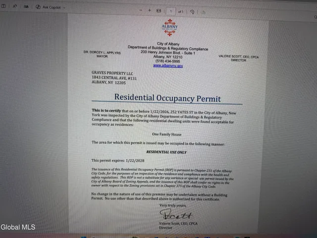 $145,900 | 252 Yates Street, Albany, NY 12208