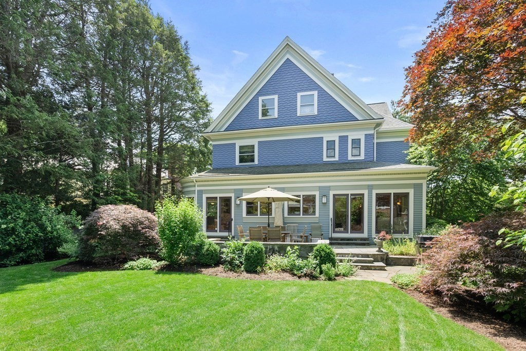 28 Monadnock Road Newton, MA 02467 - Photo 20 of 23 front view of a house with a yard