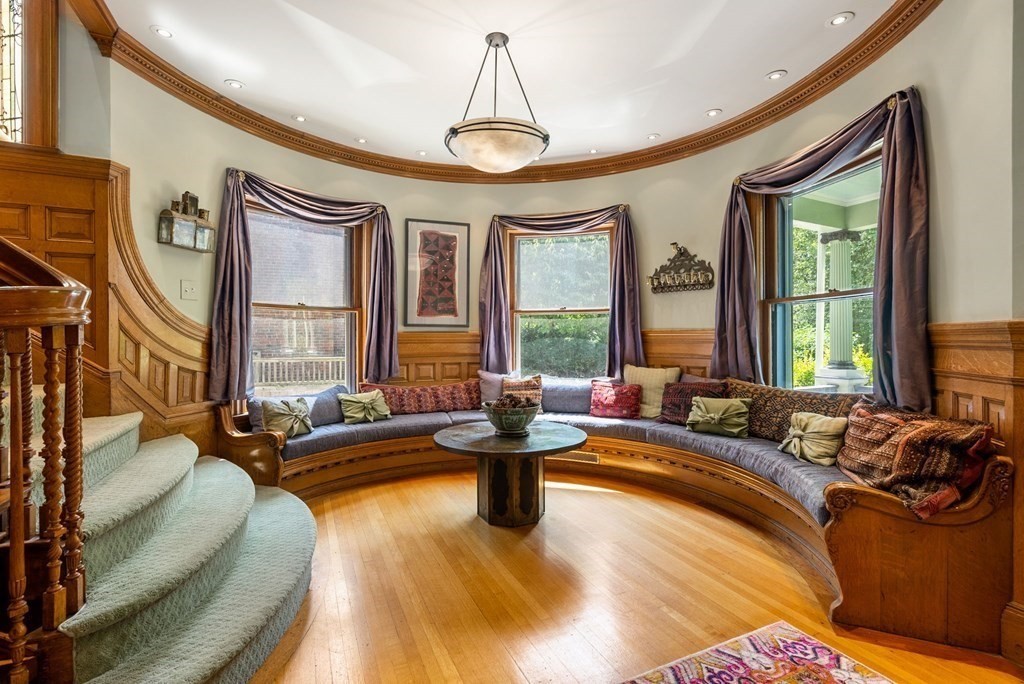 28 Monadnock Road Newton, MA 02467 - Photo 4 of 23 a living room with patio furniture and a large window