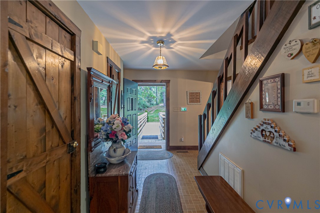 19321 River Road Chesterfield, VA 23838 - Photo 15 of 50 a view of an entryway and wooden floor
