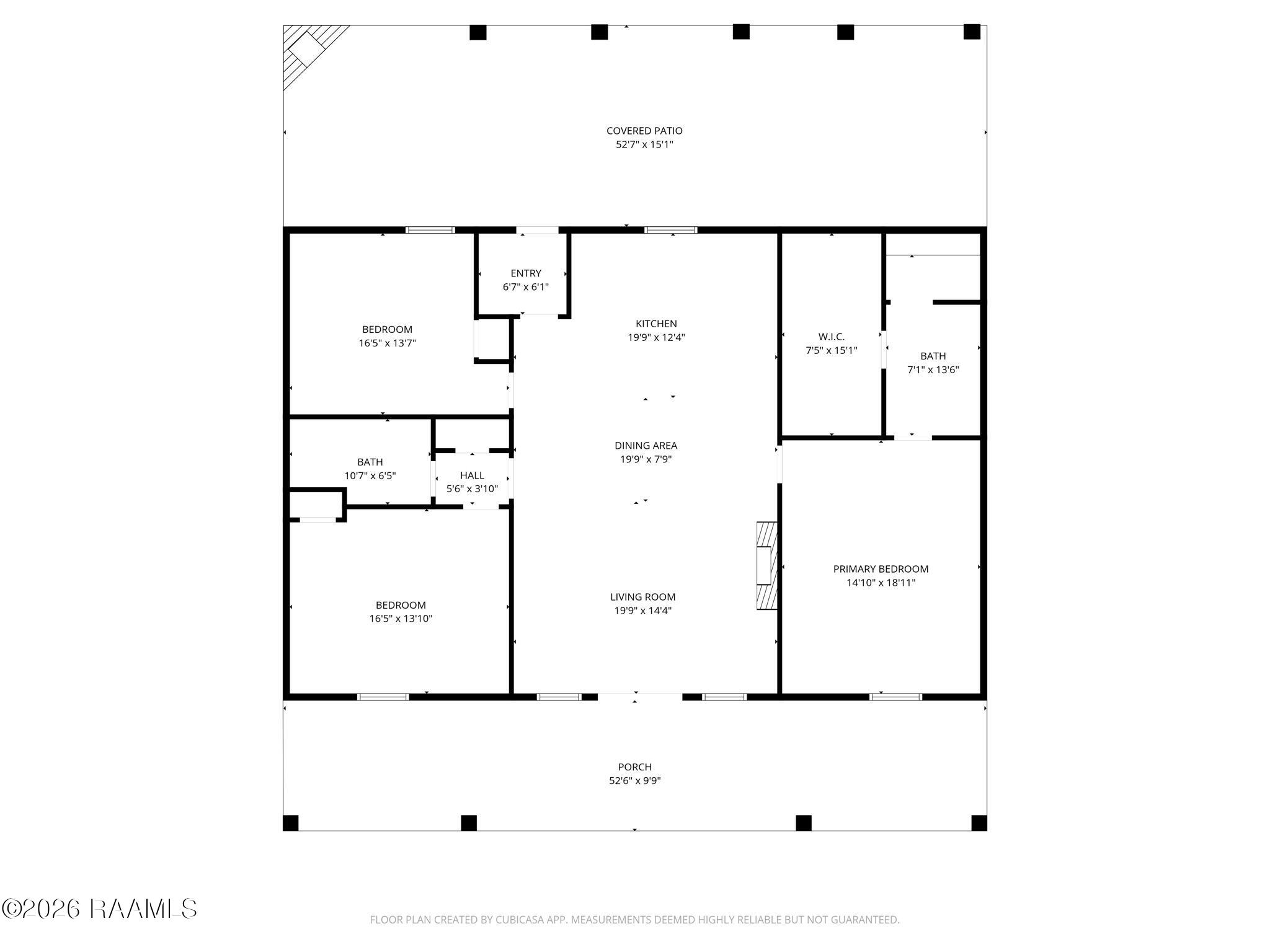 1100 Hanks Road Duson, LA 70529 - Photo 34 of 34 Floorplan