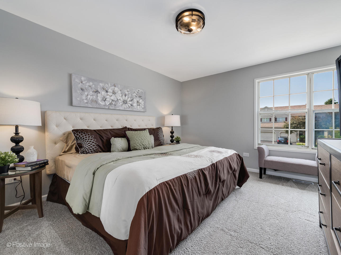 1475 Foxcroft Drive Aurora, IL 60506 - Photo 17 of 23 a bed room with a bed and a large window