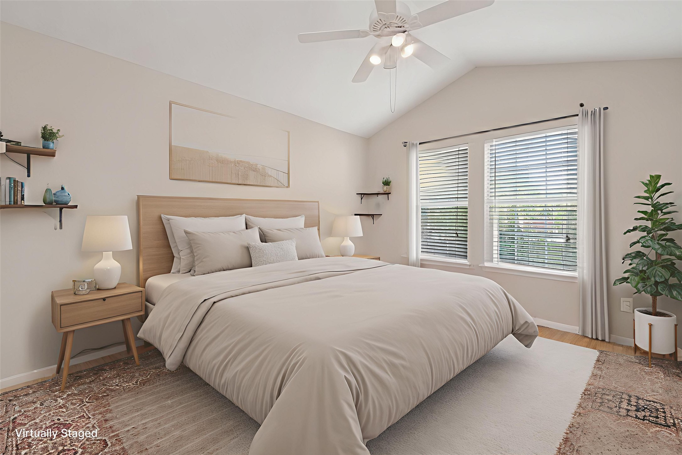 2330 Everest Way Houston, TX 77339 - Photo 36 of 49 Another view of one of the secondary bedrooms upstairs featuring Virtual Staging.