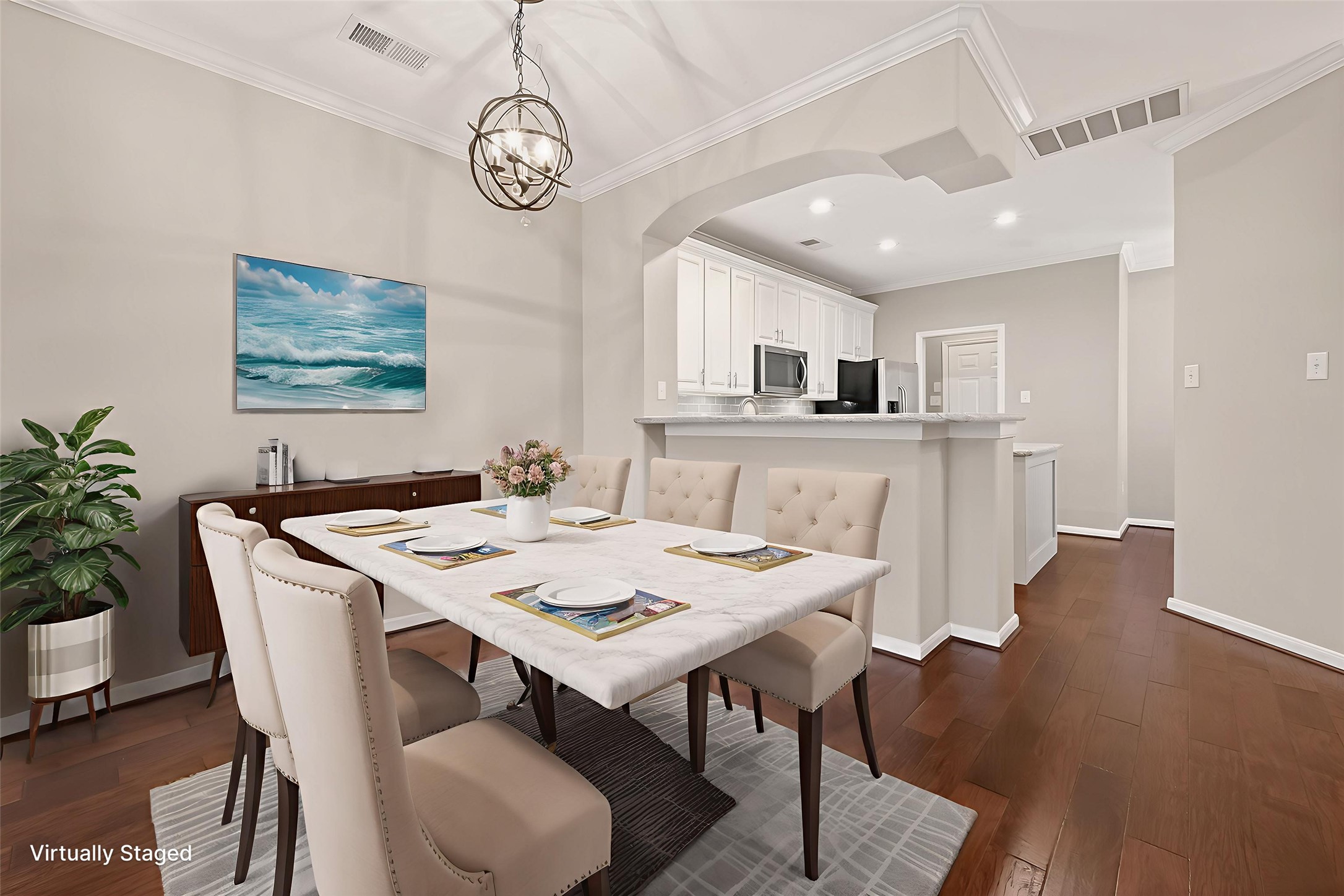 2330 Everest Way Houston, TX 77339 - Photo 10 of 49 Dining room featuring Virtual Staging.