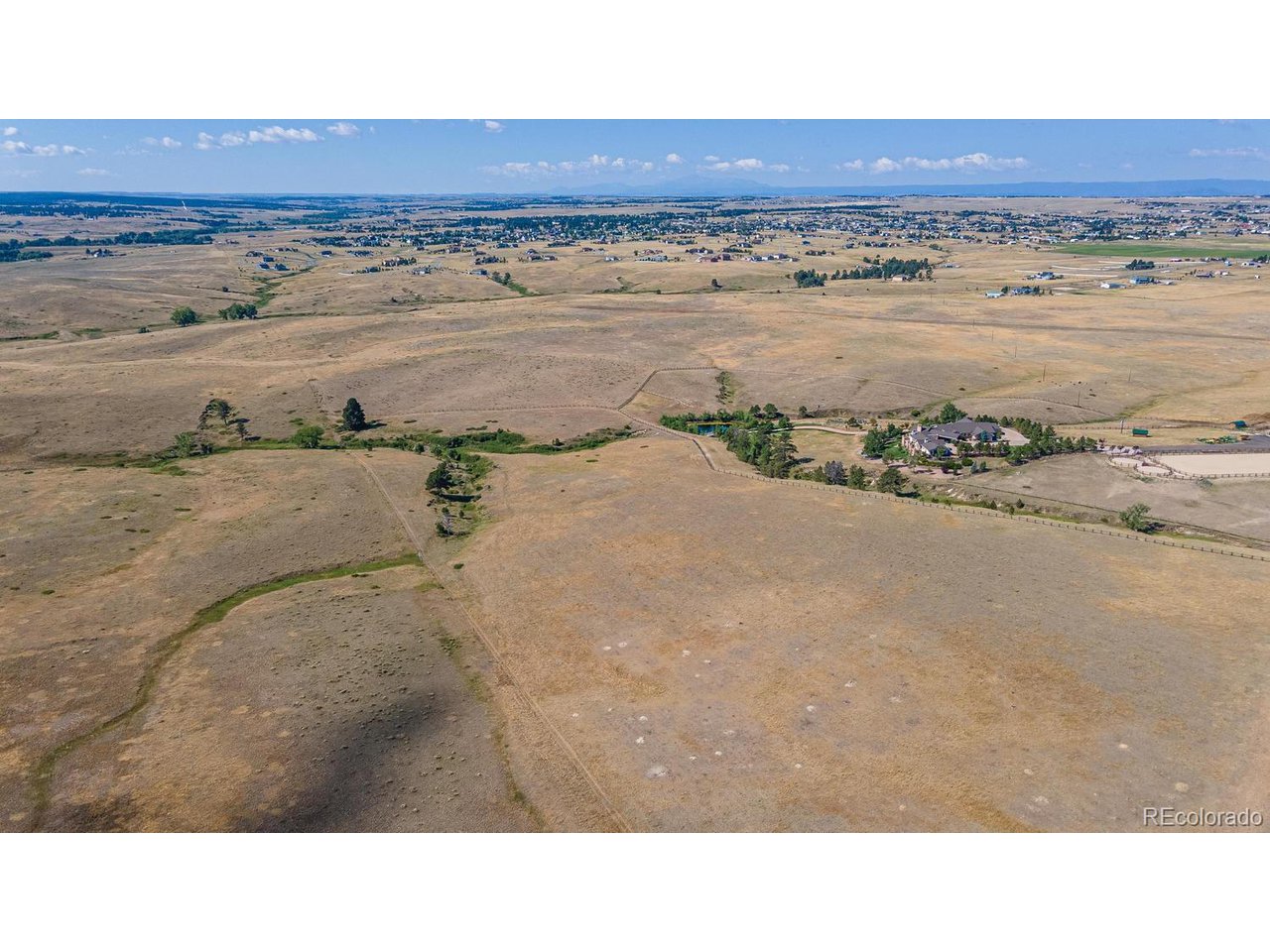 a black and white photo of a field