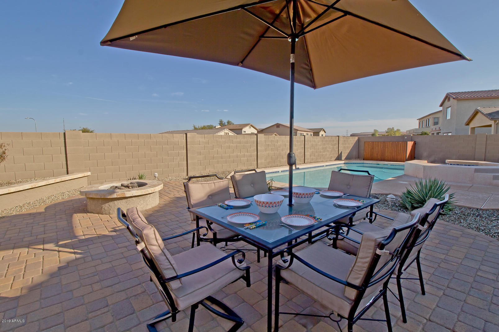 5330 West Beverly Road Laveen, AZ 85339 - Photo 23 of 28 backyard patio