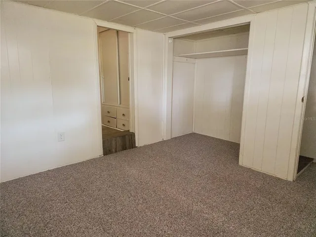 a view of empty room