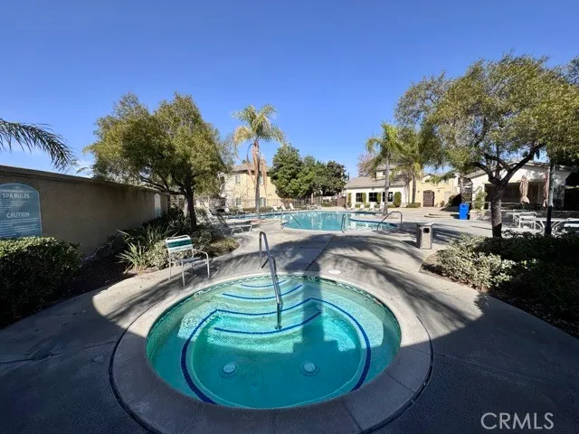 a lobby with furniture and window