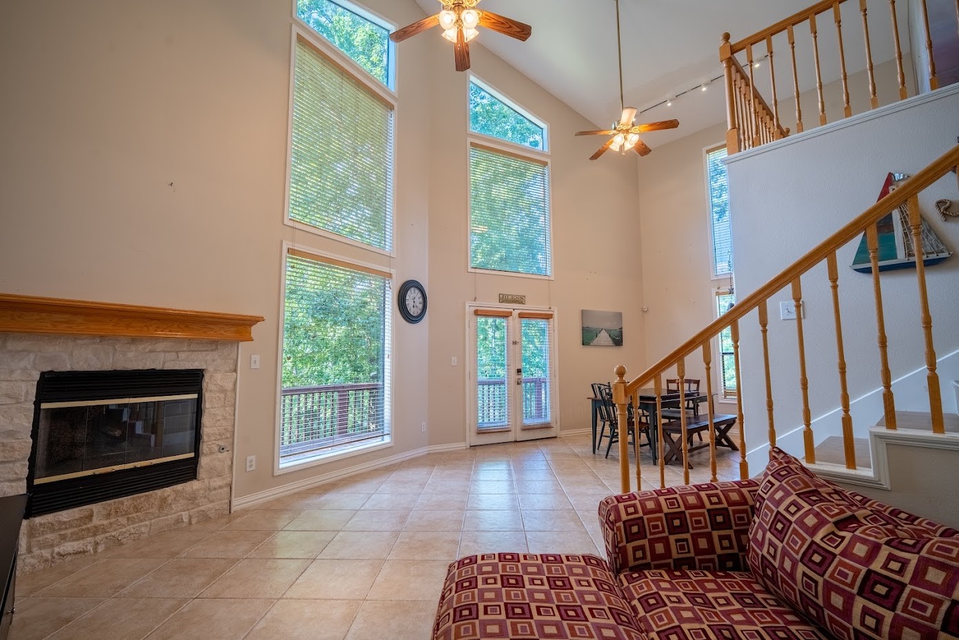 9 Creek Bend Trinity, TX 75862 - Photo 20 of 50 Living room and dining room
