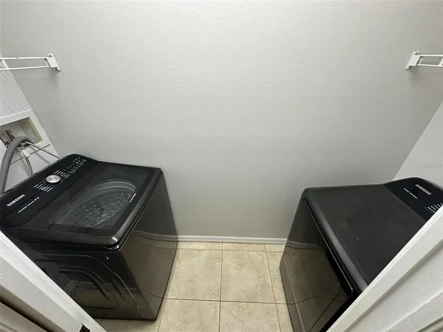 a close up of a utility room