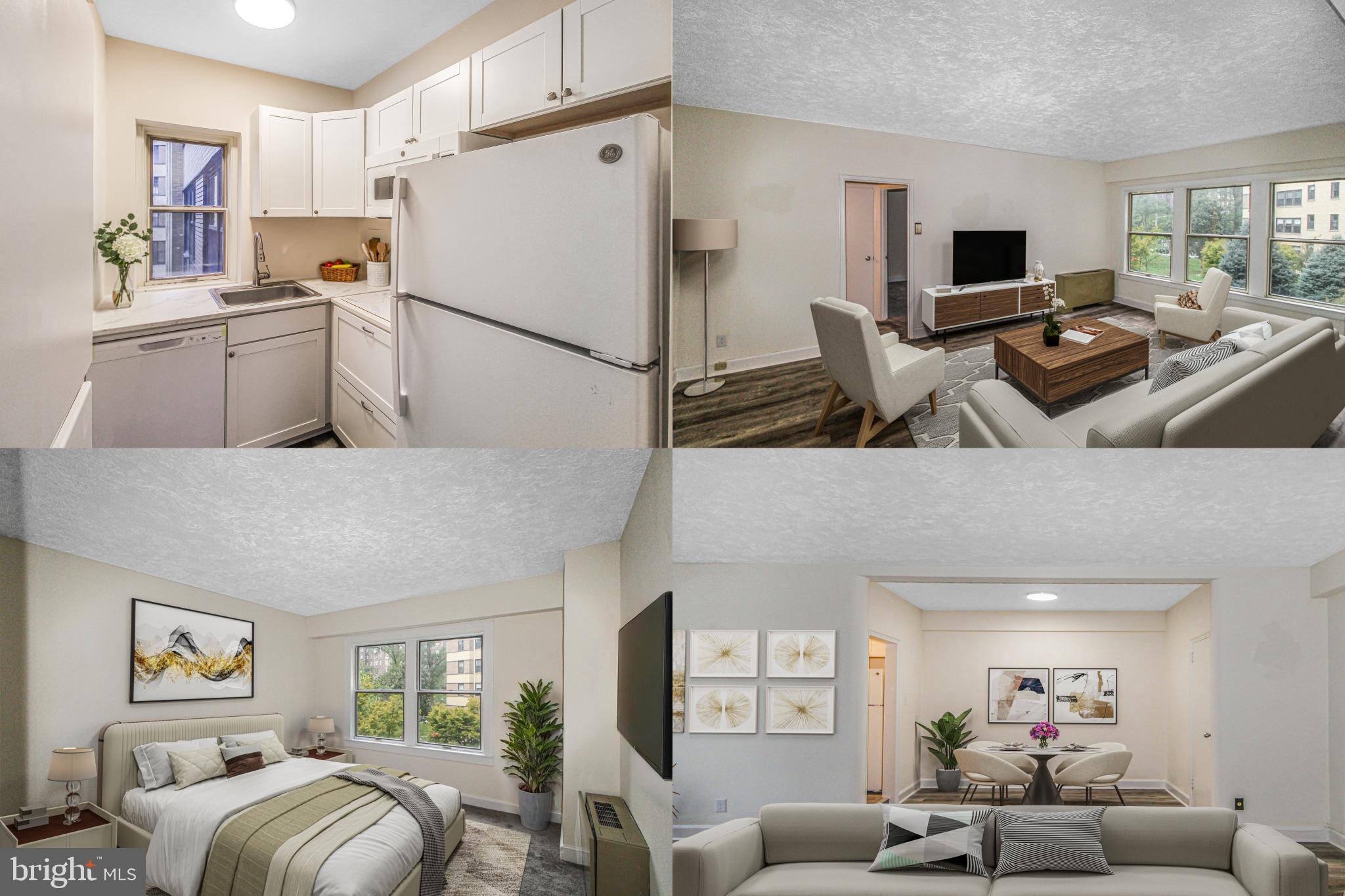 Modern living in a cozy, bright space.