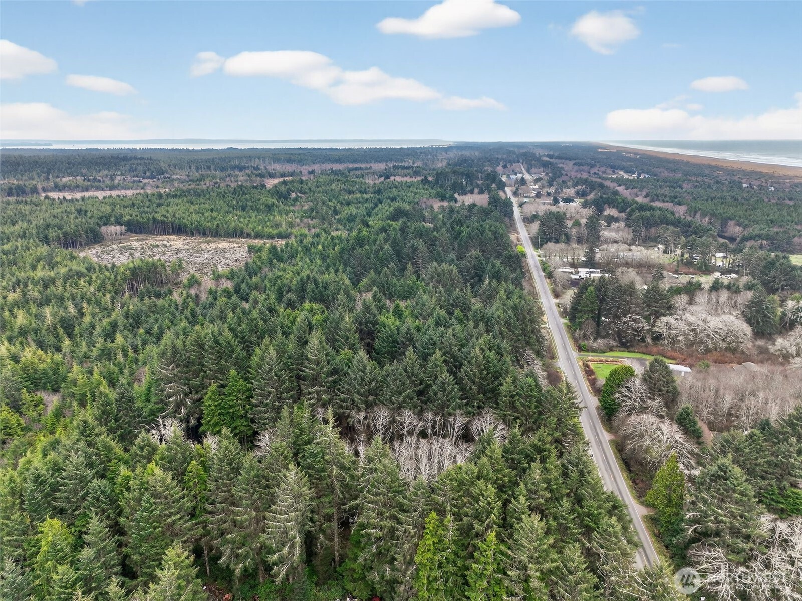 2776 State Route 109 Copalis Beach, WA 98535 - Photo 6 of 28 an aerial view of residential building and green space