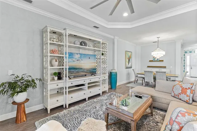 a kitchen with stainless steel appliances a refrigerator sink and cabinets