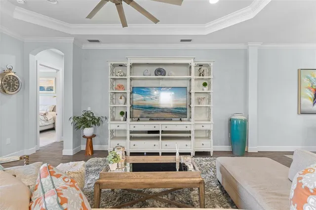 a kitchen with stainless steel appliances a refrigerator sink and cabinets