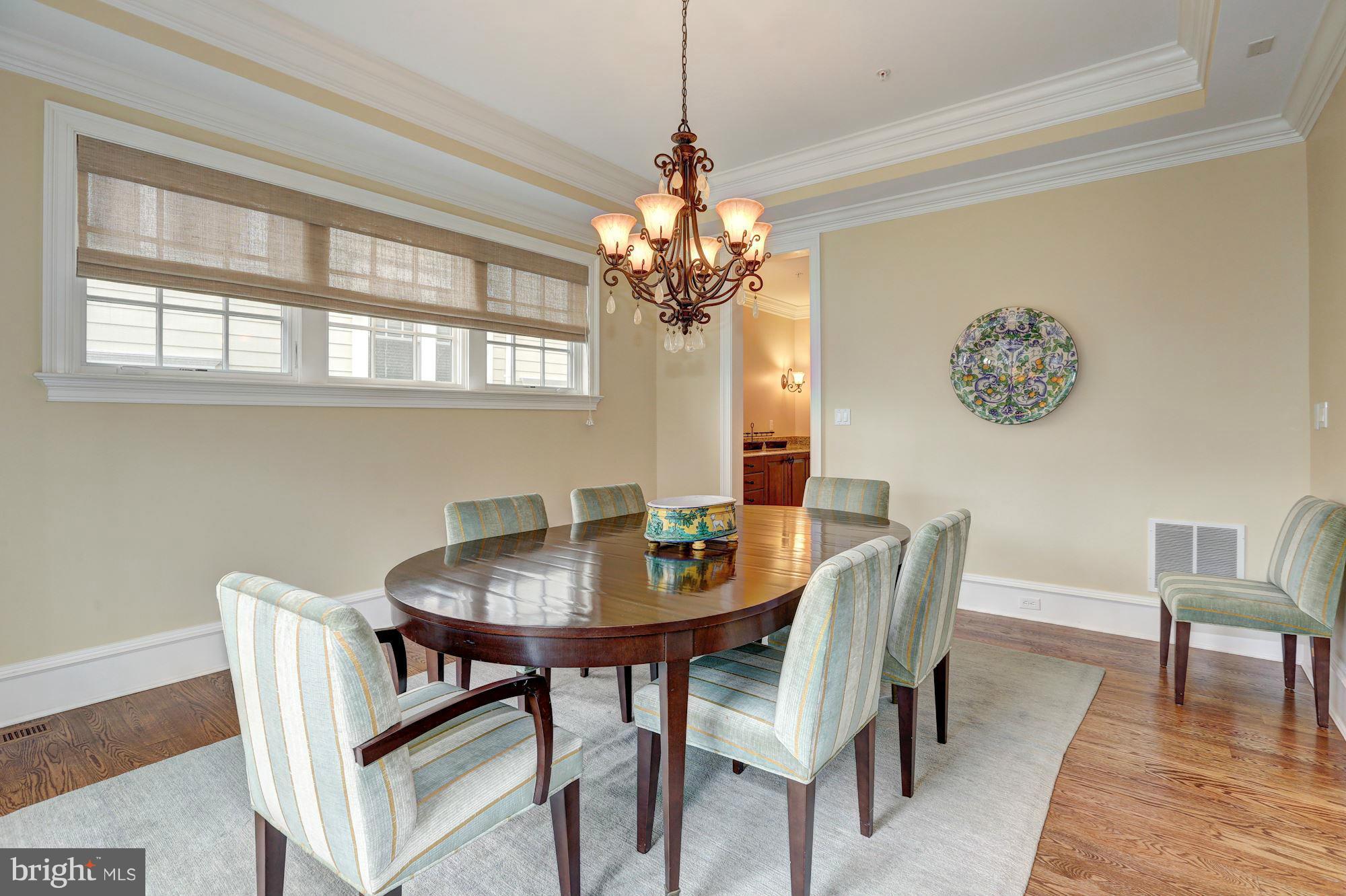 7105 Denton Road Bethesda, MD 20814 - Photo 11 of 30 Main Level - Dining Room