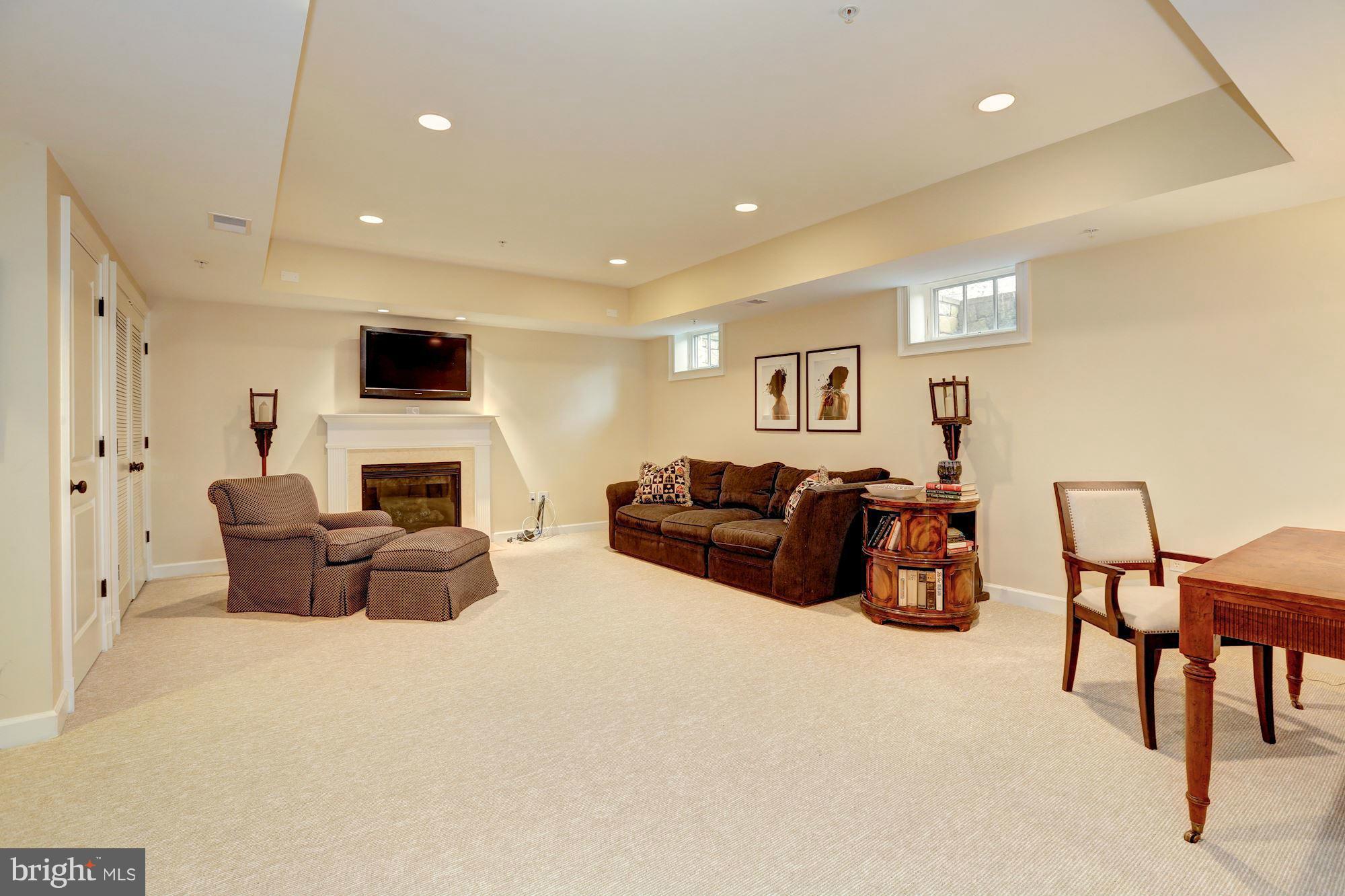 7105 Denton Road Bethesda, MD 20814 - Photo 25 of 30 Lower Level - Recreation Room