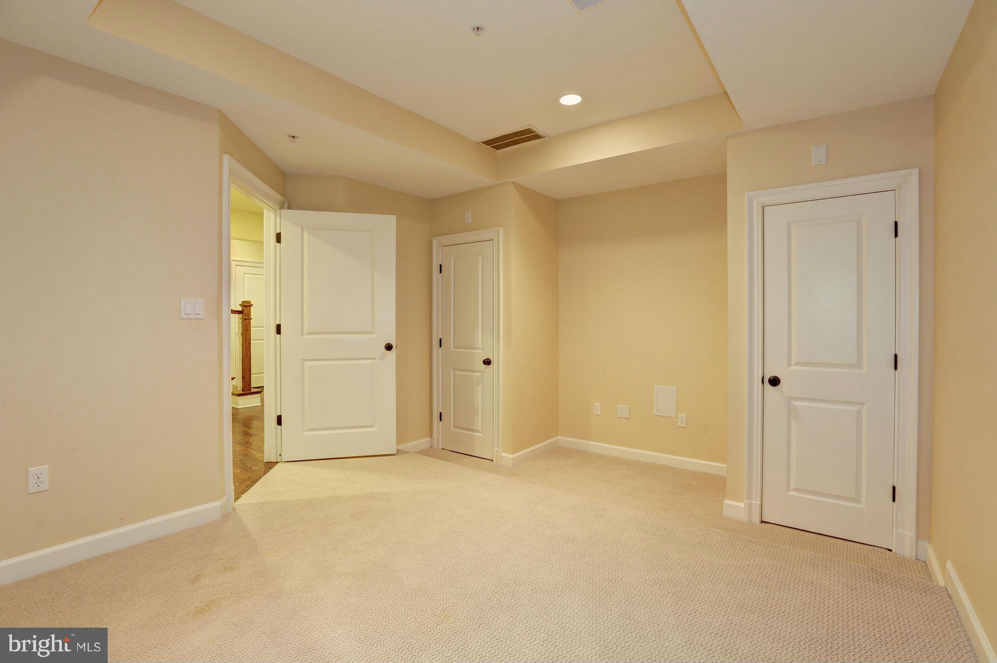 7105 Denton Road Bethesda, MD 20814 - Photo 27 of 30 Lower Level - Pre-Wired Media Room