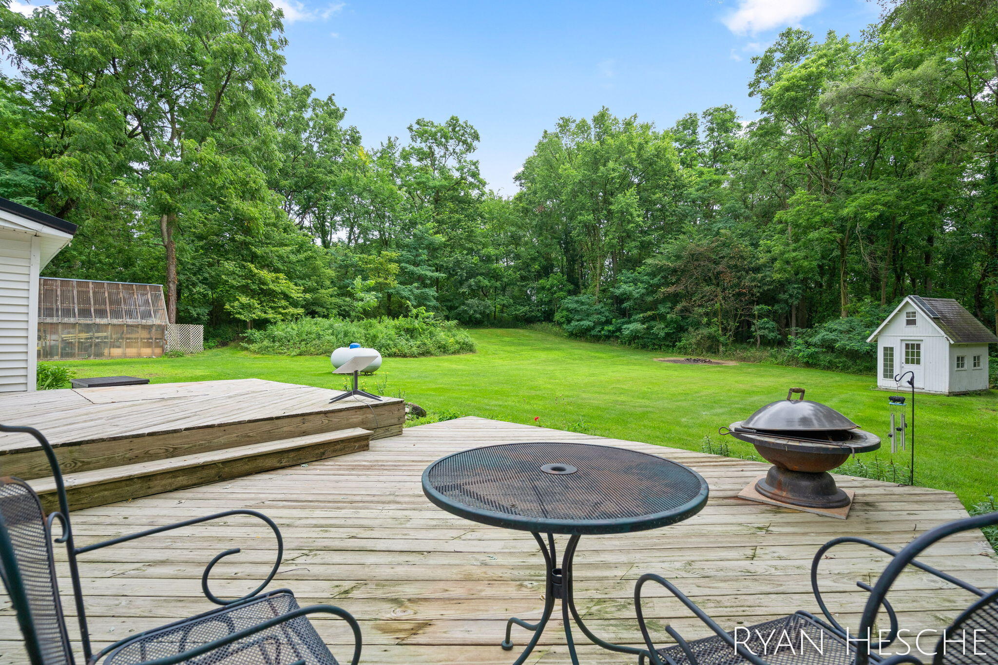 7210 MacArthur Road Saranac, MI 48881 - Photo 8 of 39 Back Deck
