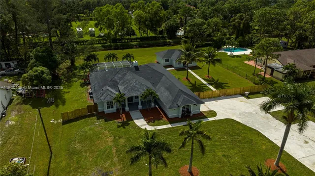 a view of outdoor space with seating area