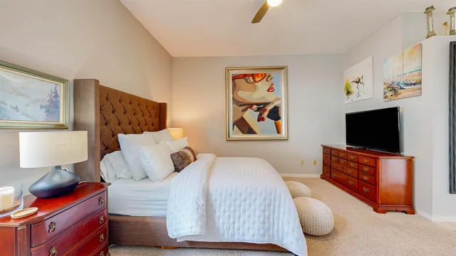 a bathroom with a tub and a sink
