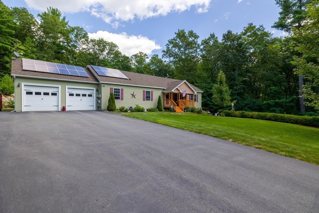 front view of house with a yard