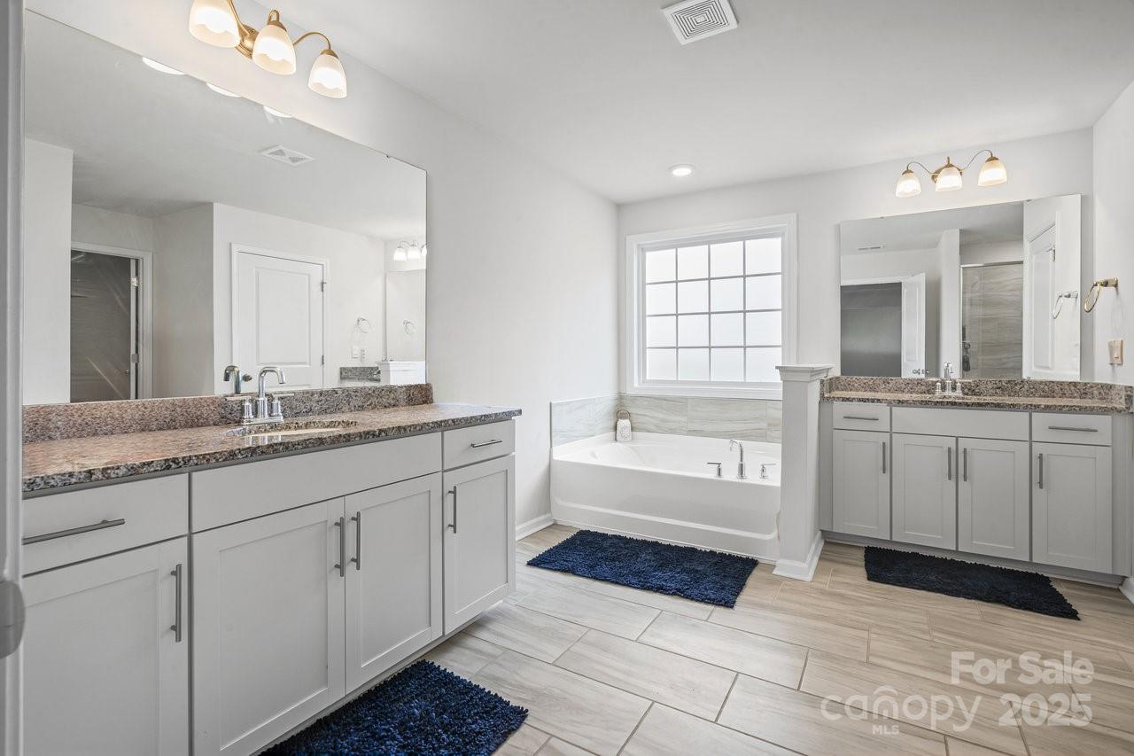 313 Streamwood Road Troutman, NC 28166 - Photo 39 of 48 a bathroom with a tub sink and mirror