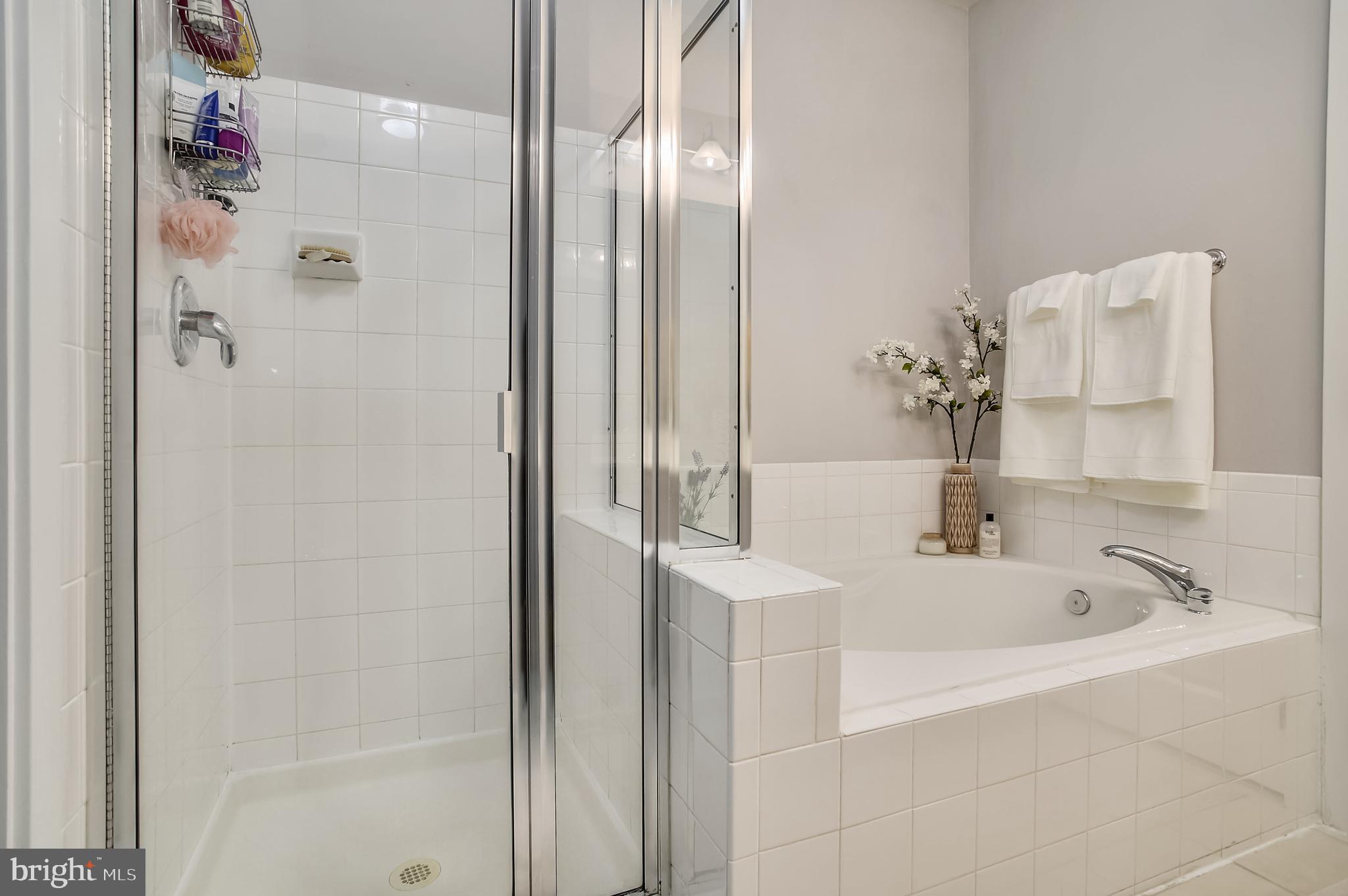 937 South Caroline Street, Unit 19 Baltimore, MD 21231 - Photo 14 of 24 Soaking tub & large shower