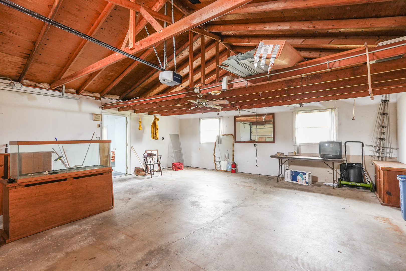 59 Maple Lane Manteno, IL 60950 - Photo 23 of 26 a view of a garage with wooden floor