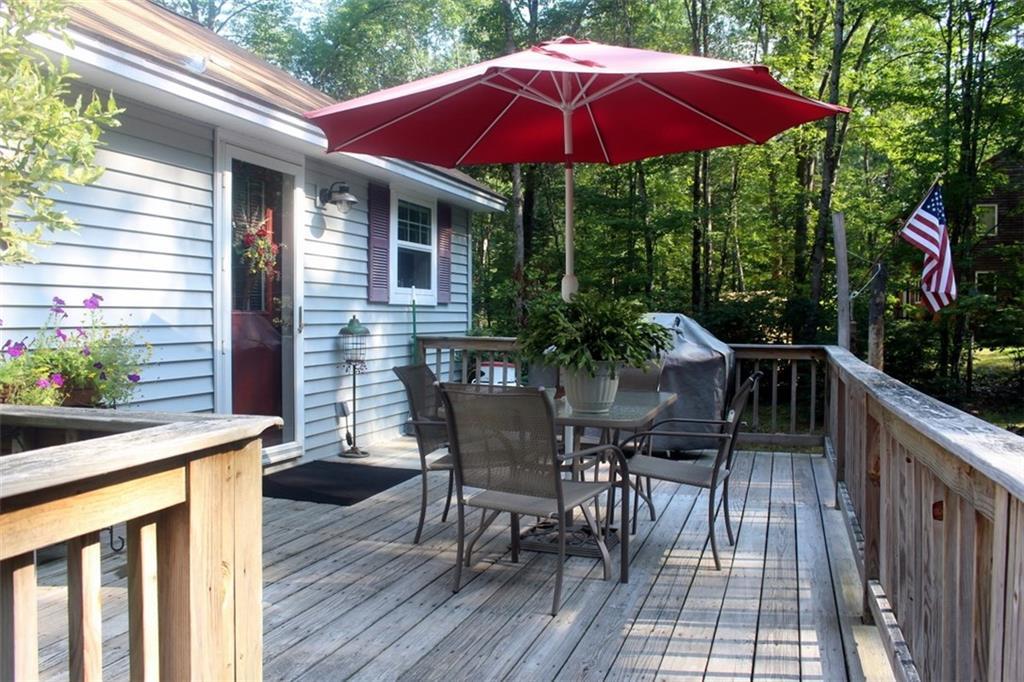 226 New Dam Road Waterboro, ME 04061 - Photo 18 of 23 Huge Back Deck Overlooking a Well...