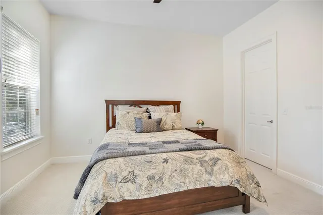 a view of a building with a street