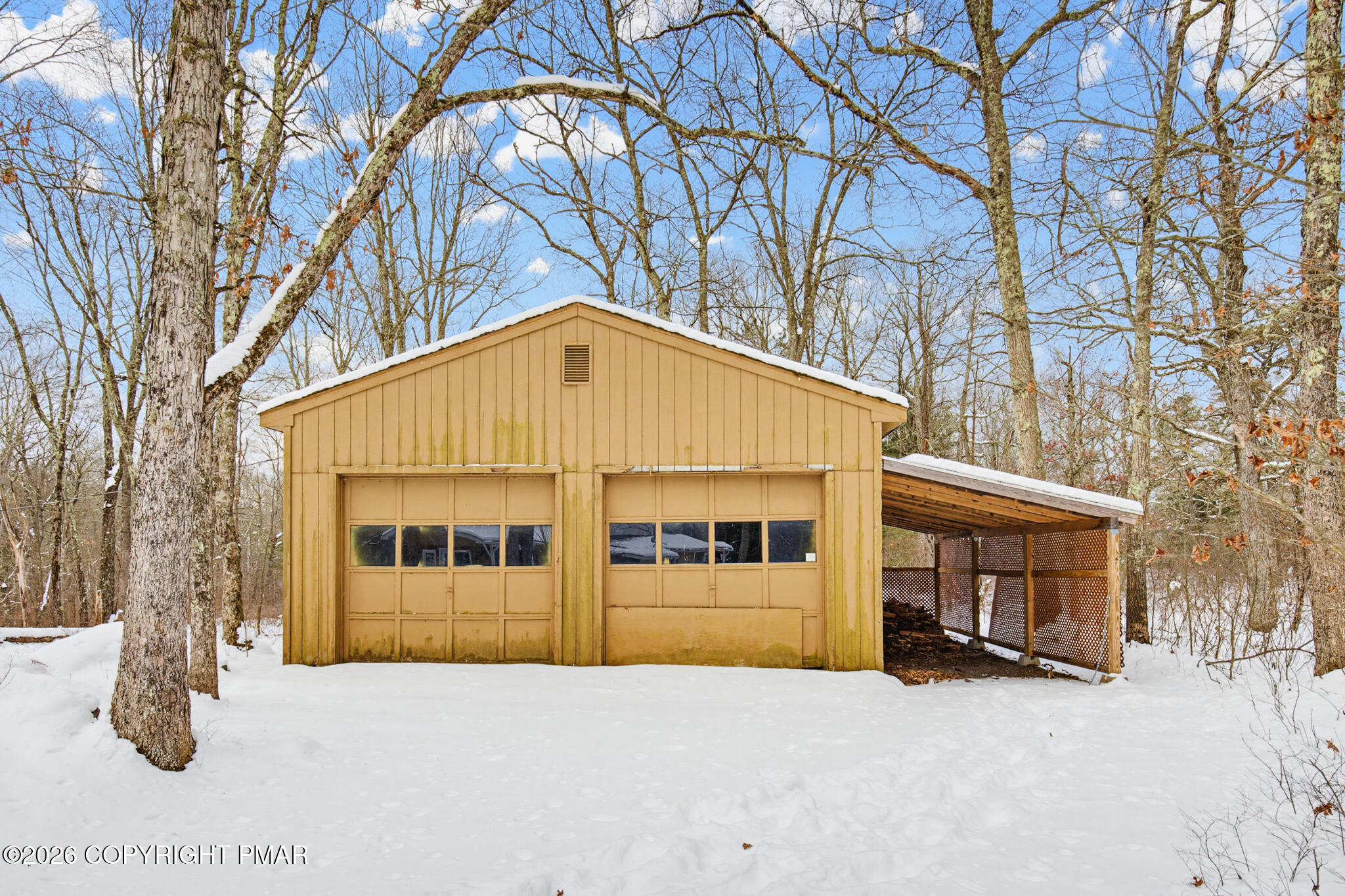 1109 Silver Lake Road Dingmans Ferry, PA 18328 - Photo 9 of 52 Detached 2 Car Garage with Storage