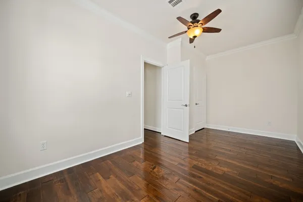 wooden floor in an empty room