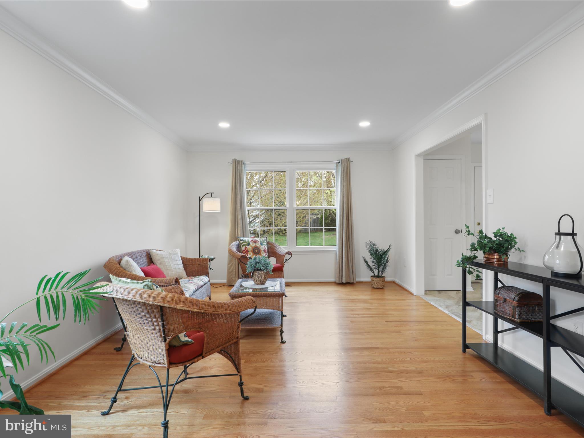 332 Silver Ridge Drive Sterling, VA 20164 - Photo 22 of 53 a living room with furniture and a potted plant