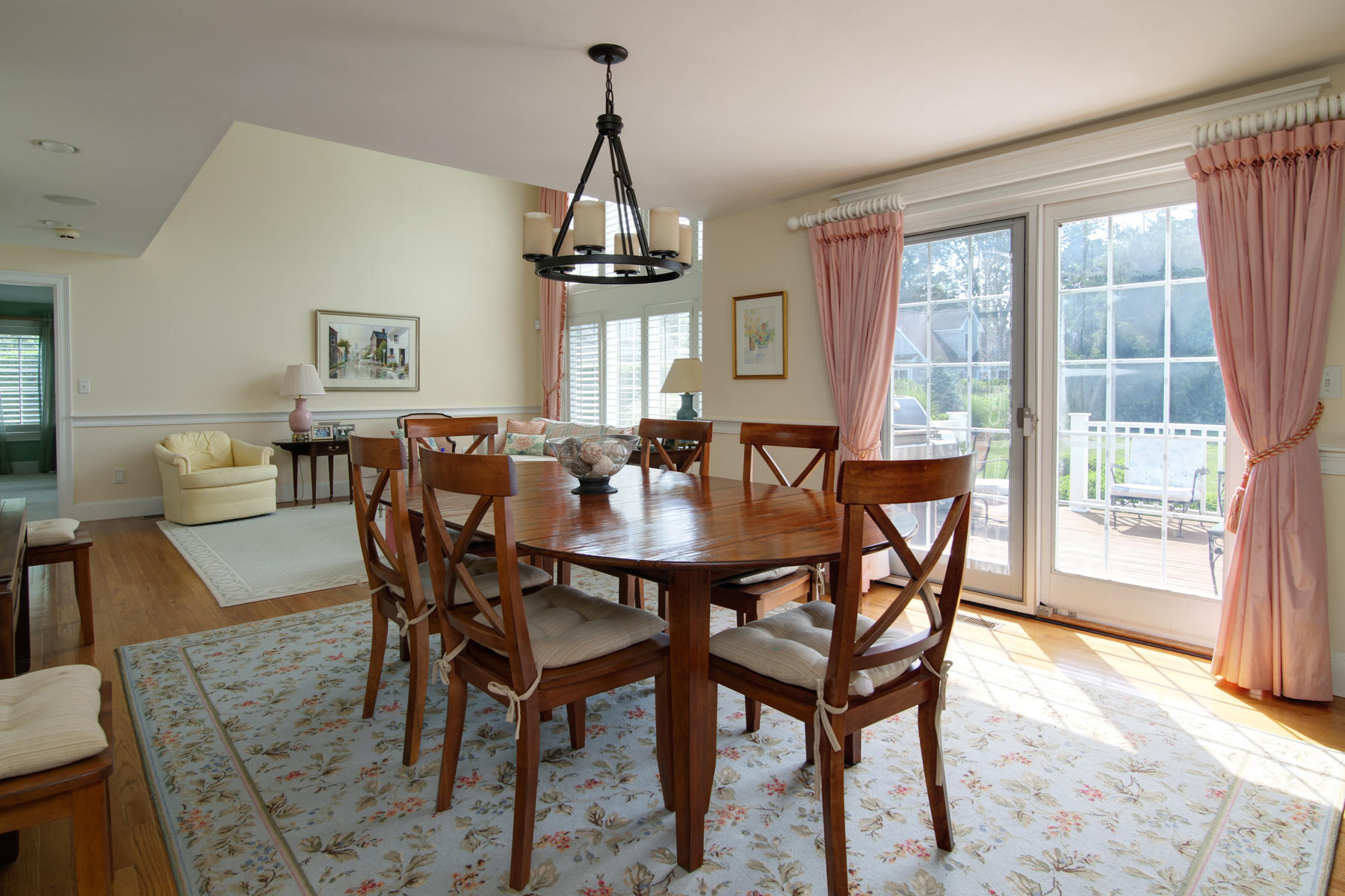 139 West Bay Road Osterville, MA 02655 - Photo 4 of 18 a view of a dining room with furniture window and wooden floor
