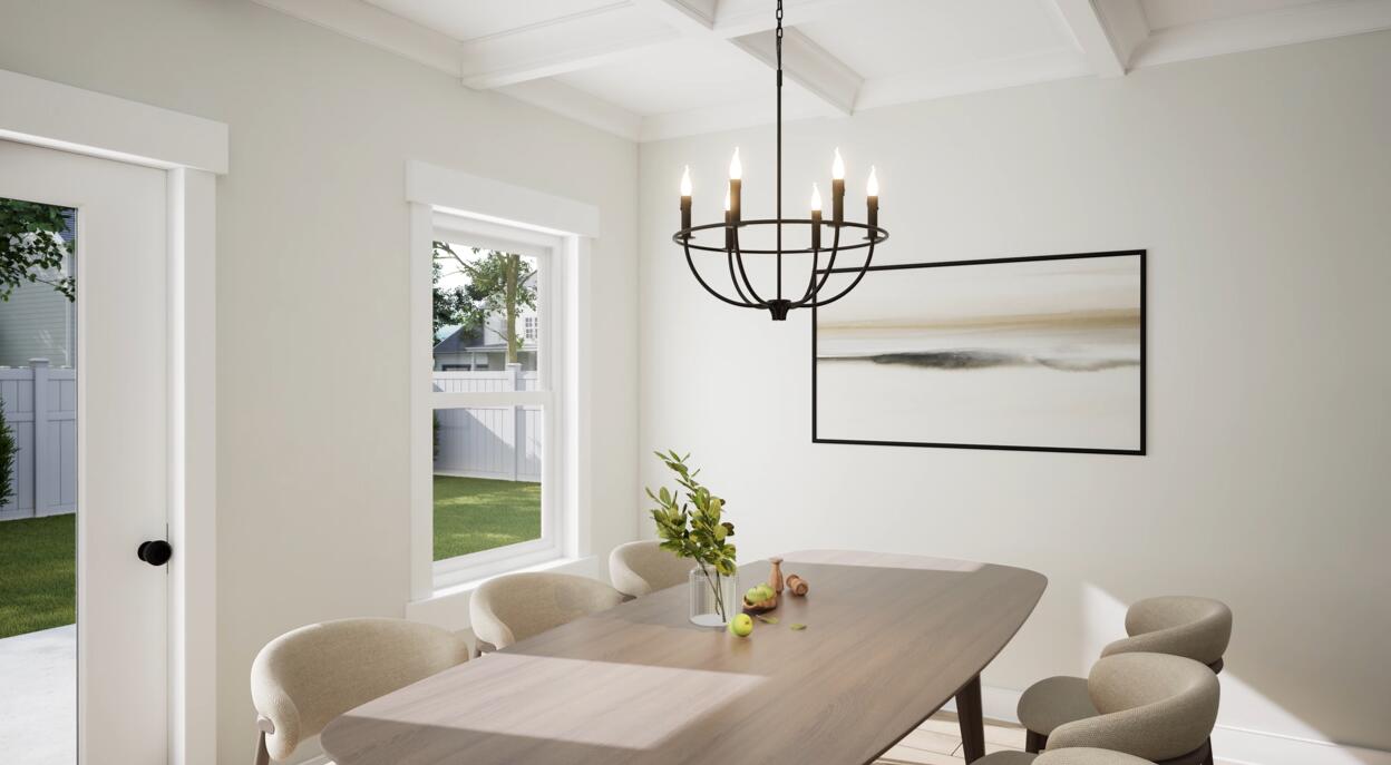 Lot 31 Spirit Bear Way Freeport, FL 32439 - Photo 9 of 29 a view of a dining room with furniture window and wooden floor