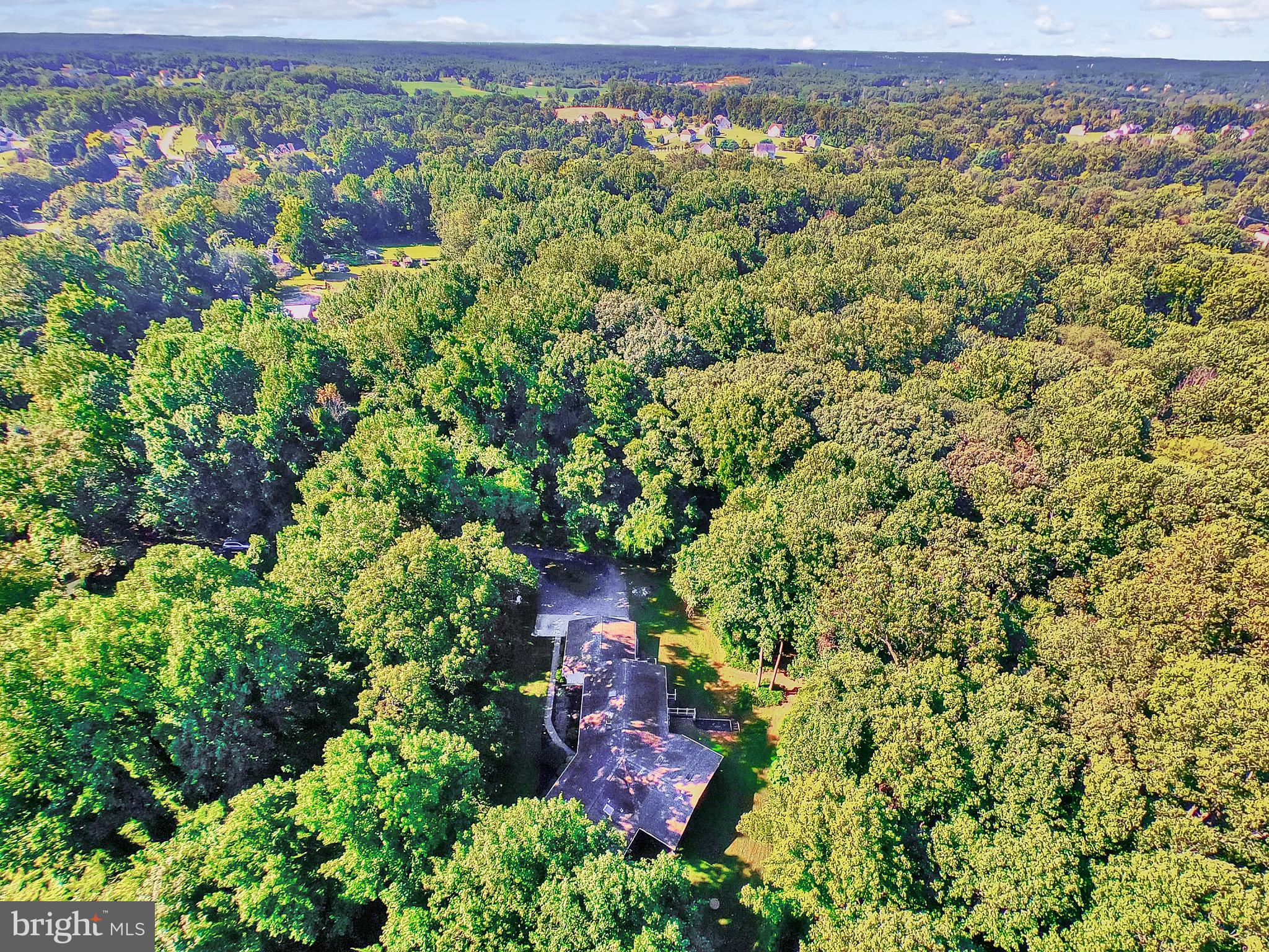 3336 Offutt Road Randallstown, MD 21133 - Photo 43 of 45 an aerial view of a house with a yard
