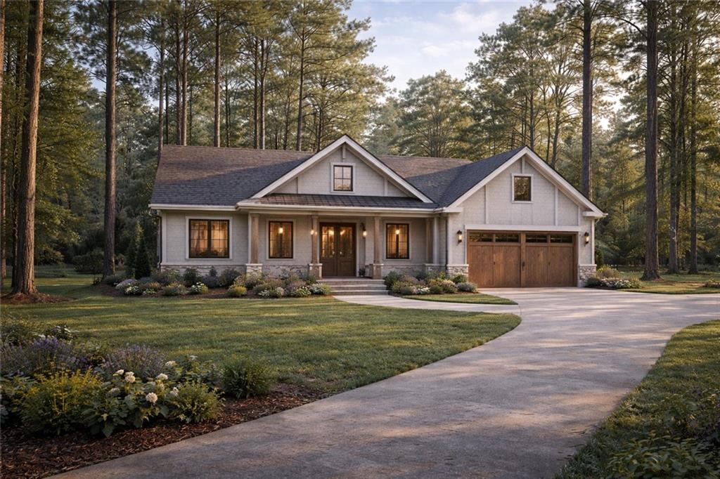 948 Powder Springs Street Marietta, GA 30064 - Photo 23 of 24 a front view of a house with a yard