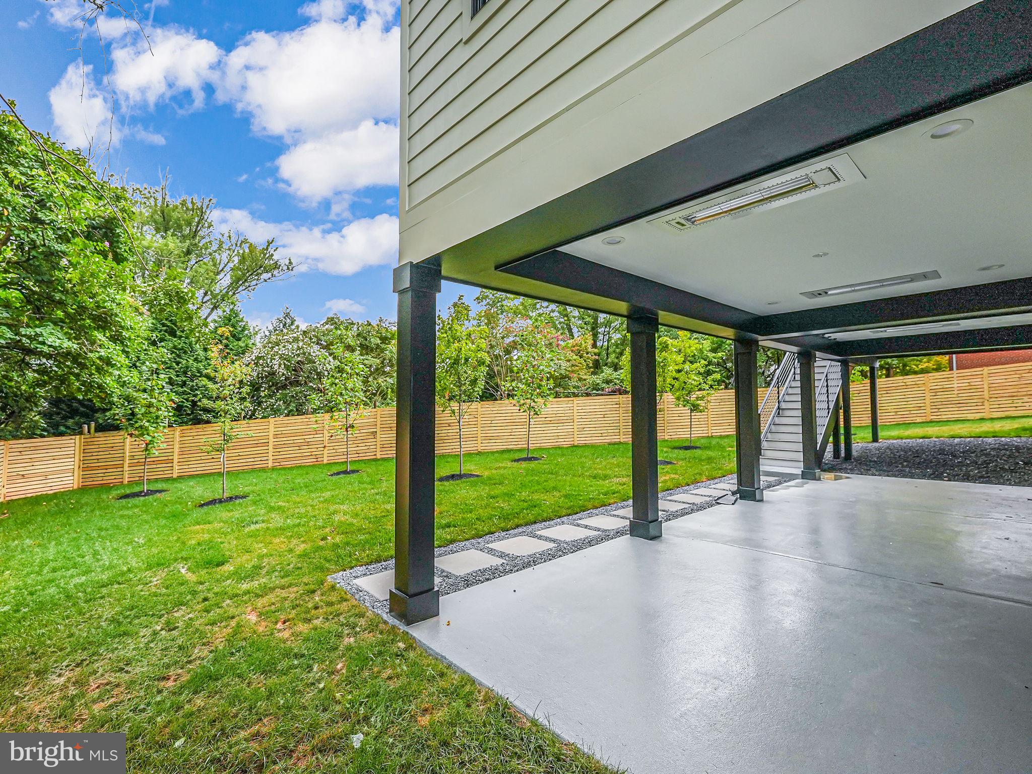 7925 Falstaff Road McLean, VA 22102 - Photo 58 of 58 Rear covered patio (from other build)