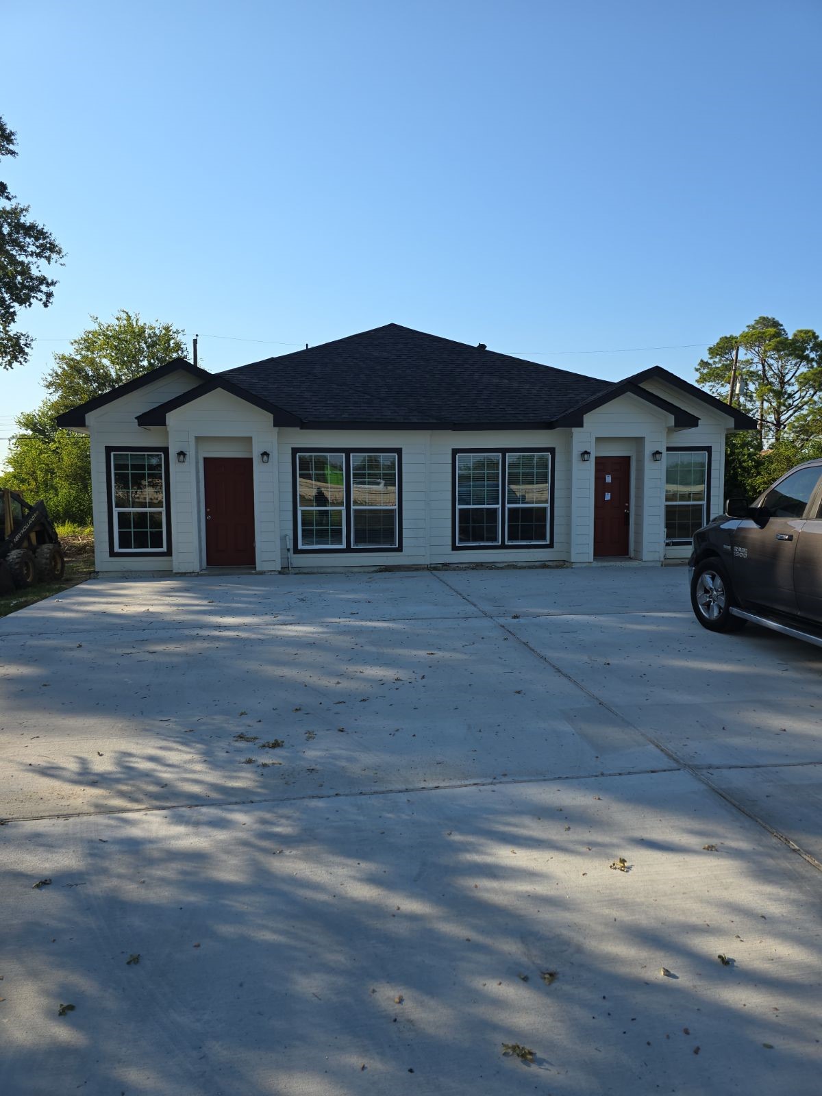 13314 HP Johnson Street, Unit B Kendleton, TX 77451 - Photo 13 of 13 Front elevation - double wide parking and long driveway for easy parking
