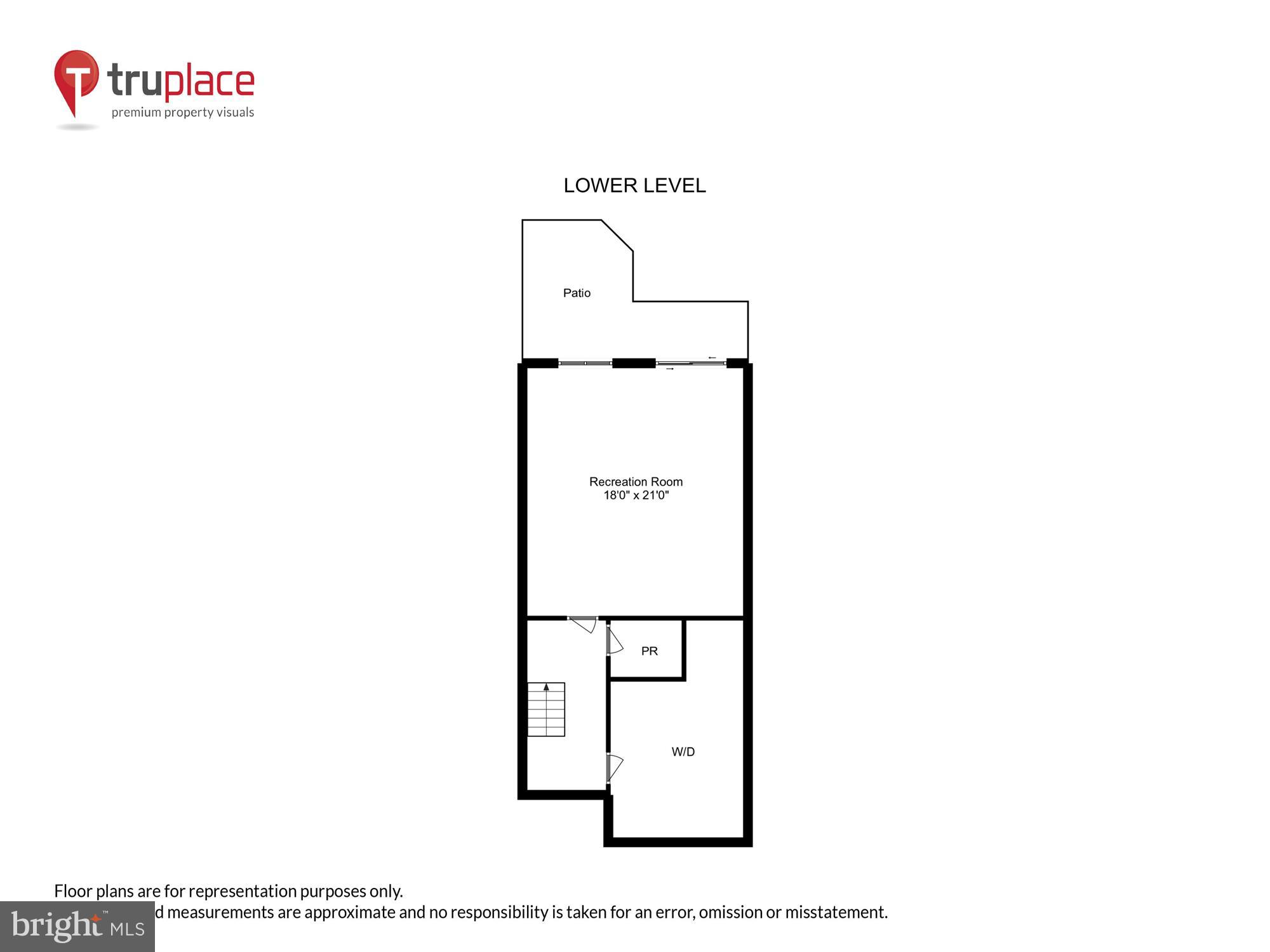 1551 Scandia Circle Reston, VA 20190 - Photo 41 of 41 Lower Level Floor Plan