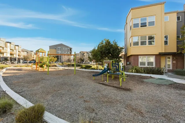 a view of a street with a house